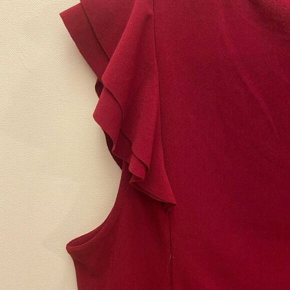 Love Scarlett red ruffles blouse size extra large - Picture 3 of 9